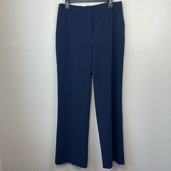 Multiples Navy Blue Slack Pants Size 10 EUC - Picture 1 of 6